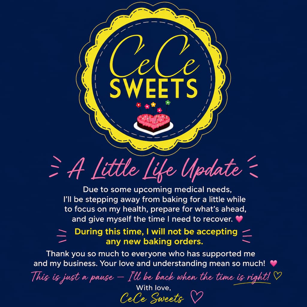 cece sweets announcement